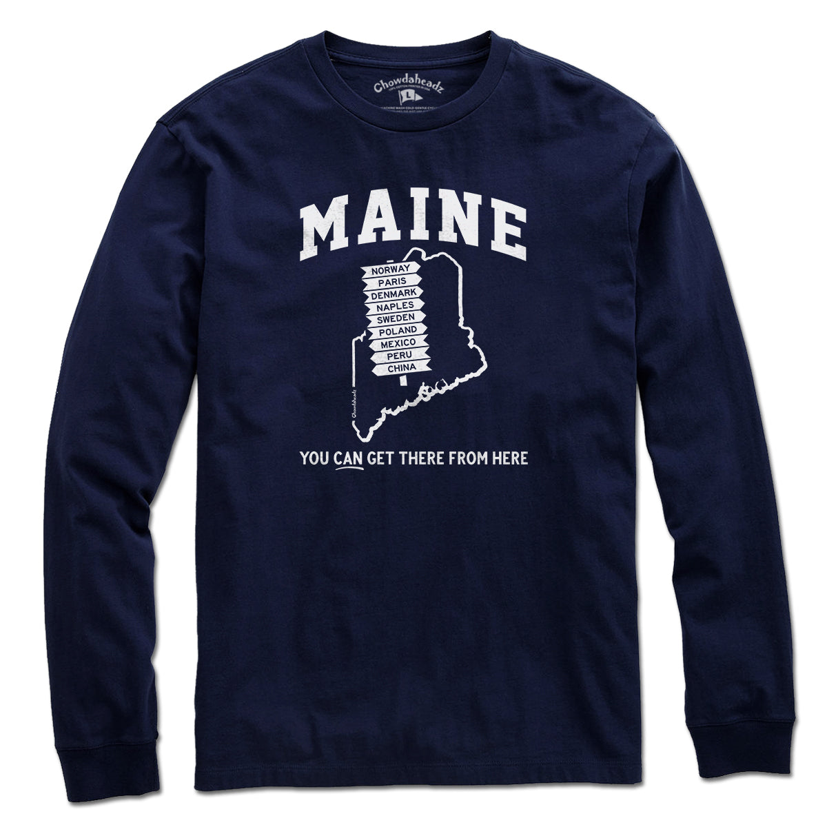 Maine You Can Get There From Here T-Shirt