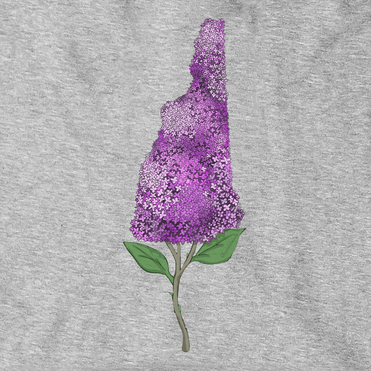 New Hampshire Lilac Hoodie