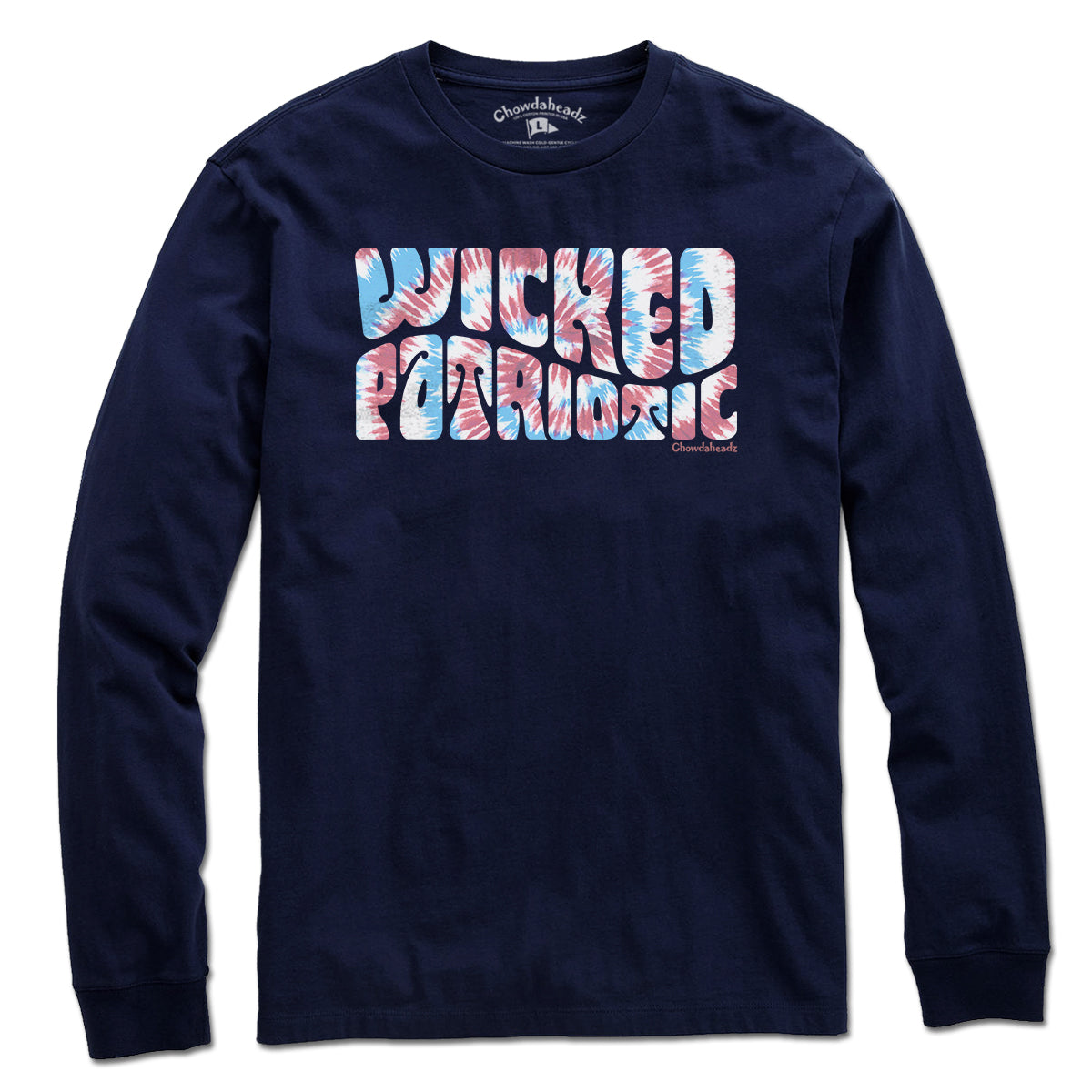 Wicked Patriotic Tie Dye T-Shirt