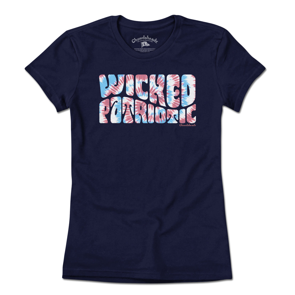 Wicked Patriotic Tie Dye T-Shirt