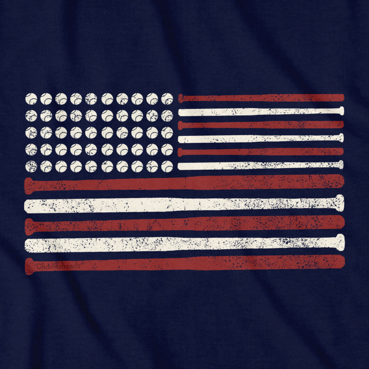 USA Baseball Flag T-Shirt