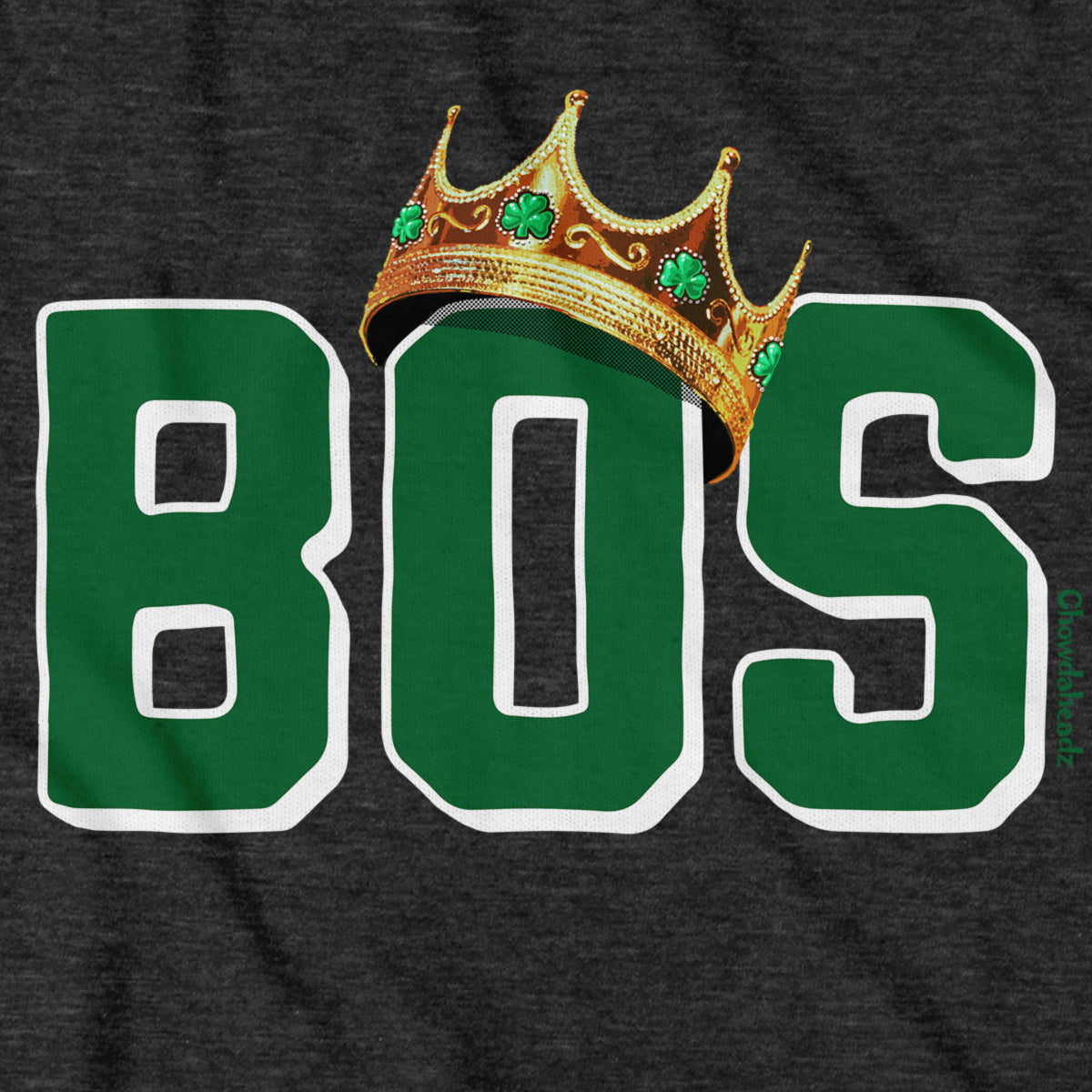 BOS Boston Crowned Basketball Champions T-Shirt