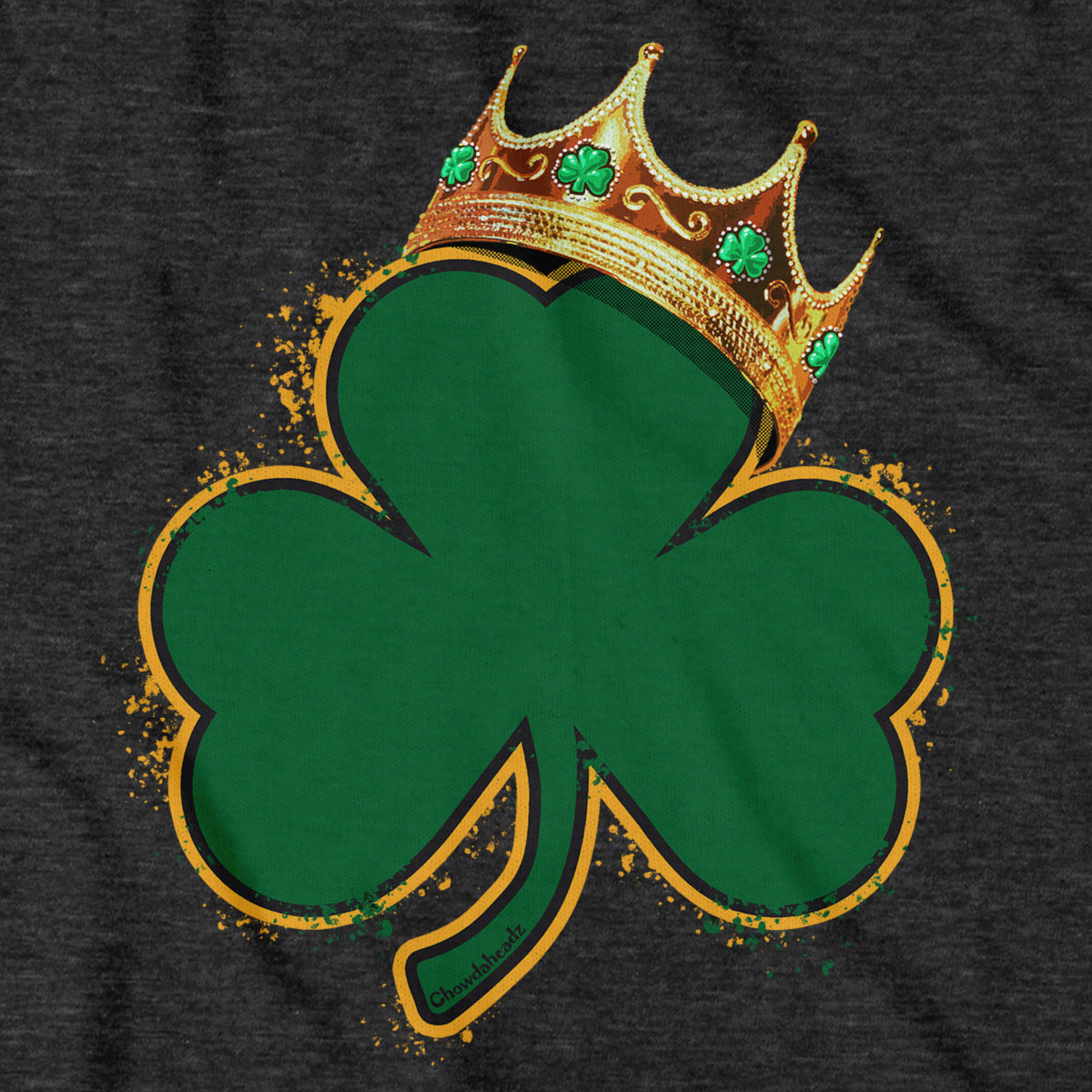 Crowned Shamrock Boston Basketball Champions T-Shirt