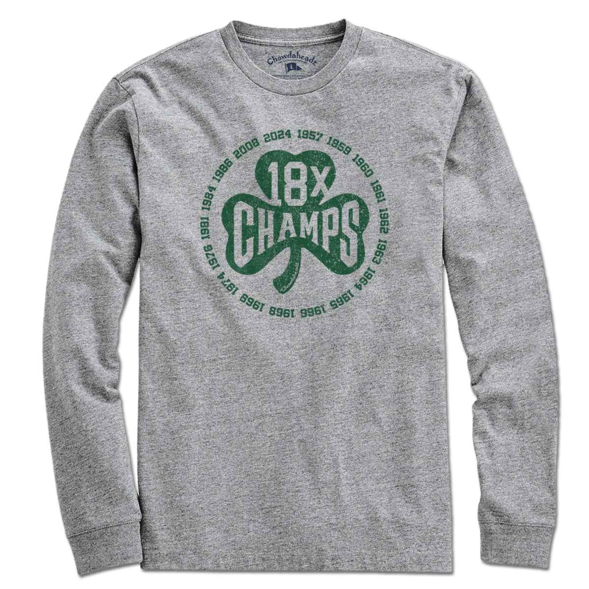 18x Boston Basketball Champions Shamrock T-Shirt
