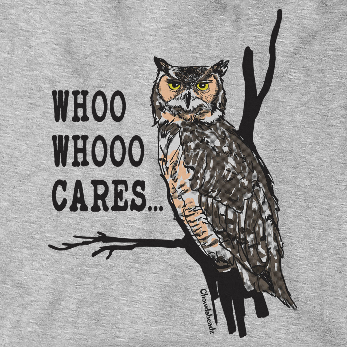 Who Whoo Cares... Hoodie