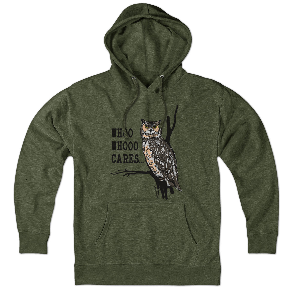 Who Whoo Cares... Hoodie
