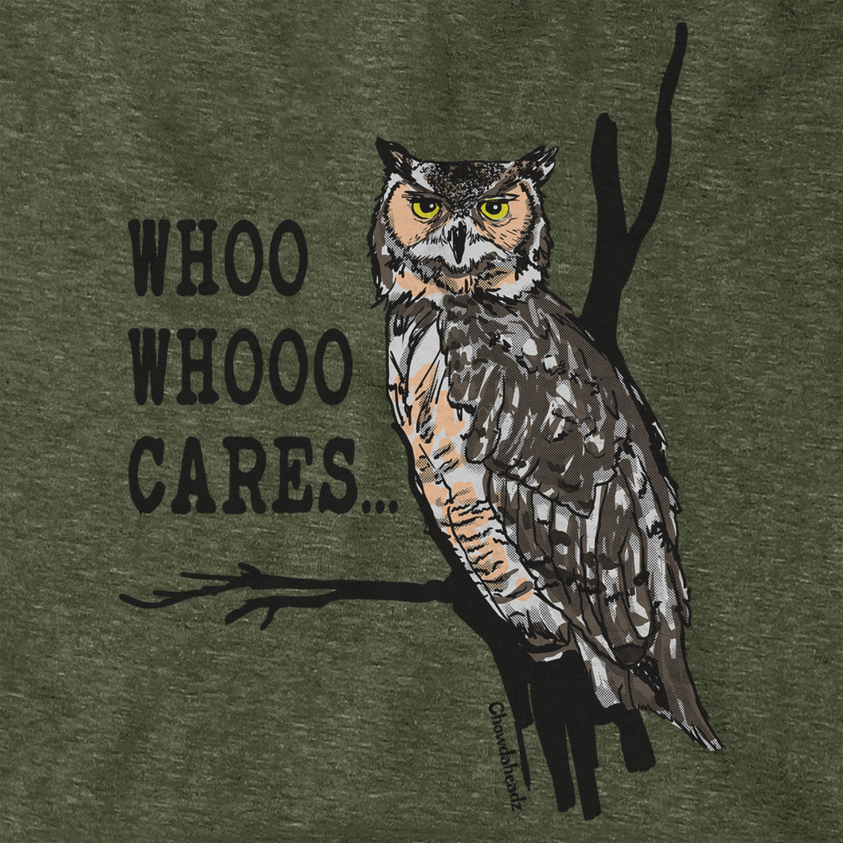Who Whoo Cares... Hoodie