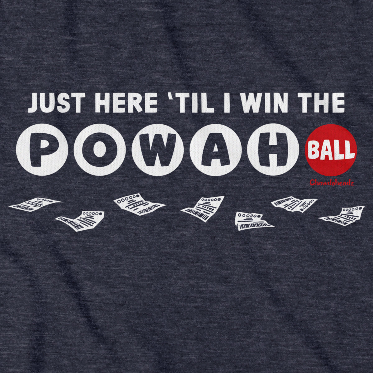 Just Here 'Til I Win The Powahball Hoodie