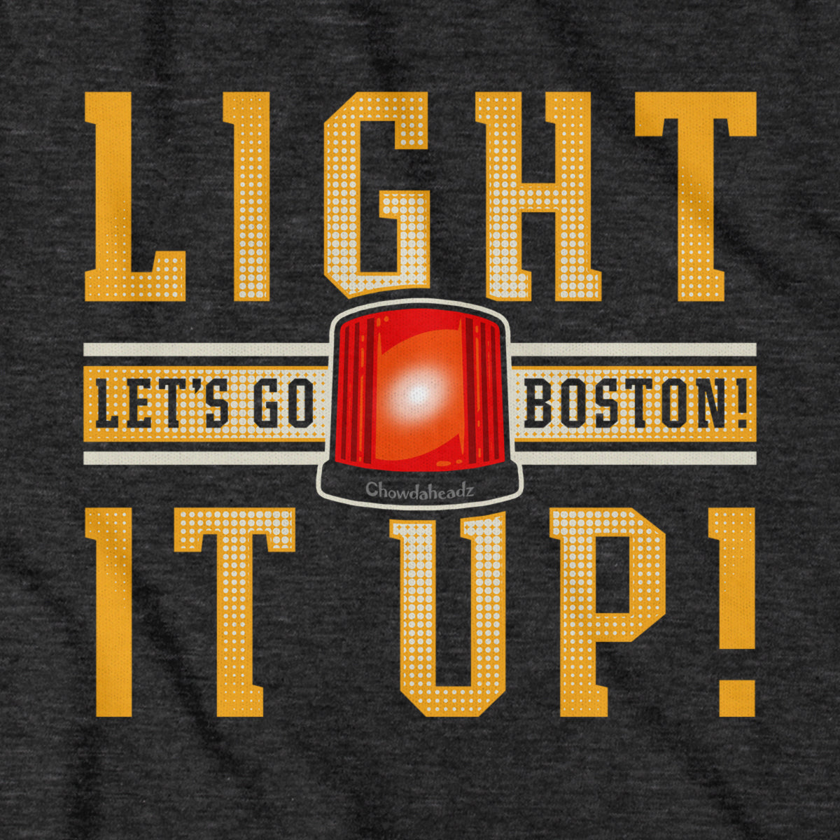 Light It Up Boston Hockey Youth T-Shirt