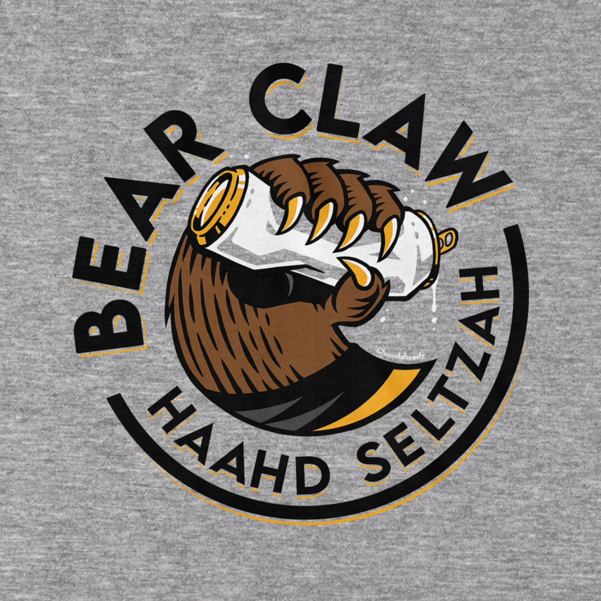 Bear Claw Haahd Seltzah Logo T-Shirt