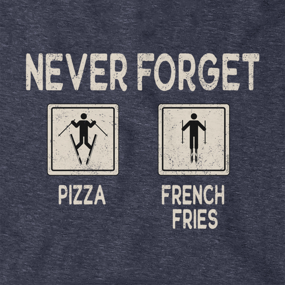 Never Forget Pizza & French Fries Hoodie