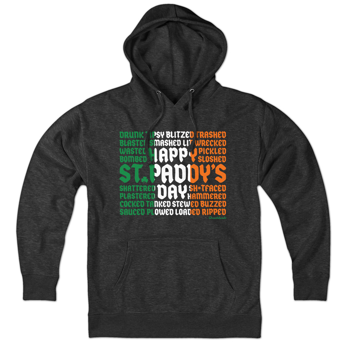 Drunk Synonyms St. Paddy's Day Flag Hoodie