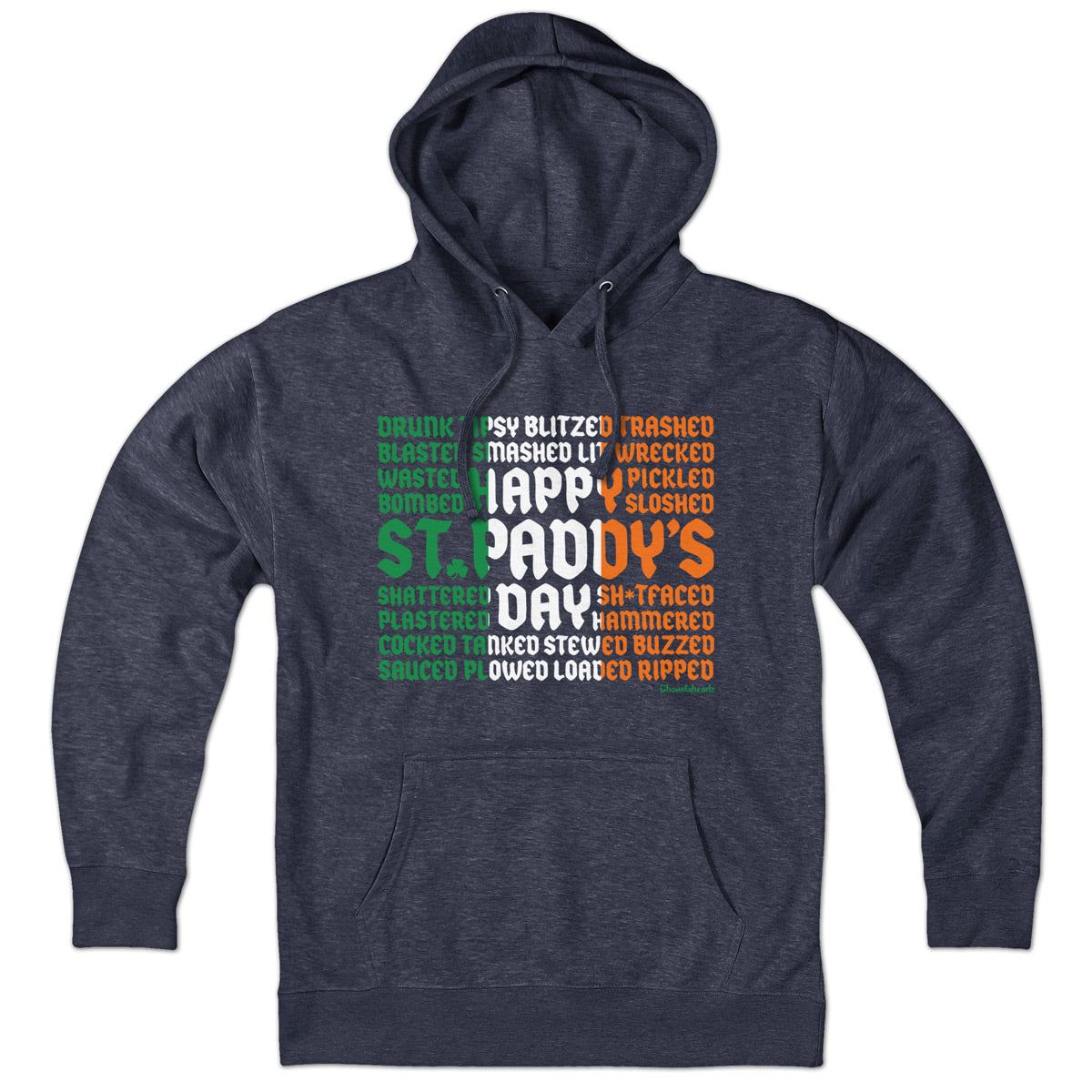 Drunk Synonyms St. Paddy's Day Flag Hoodie