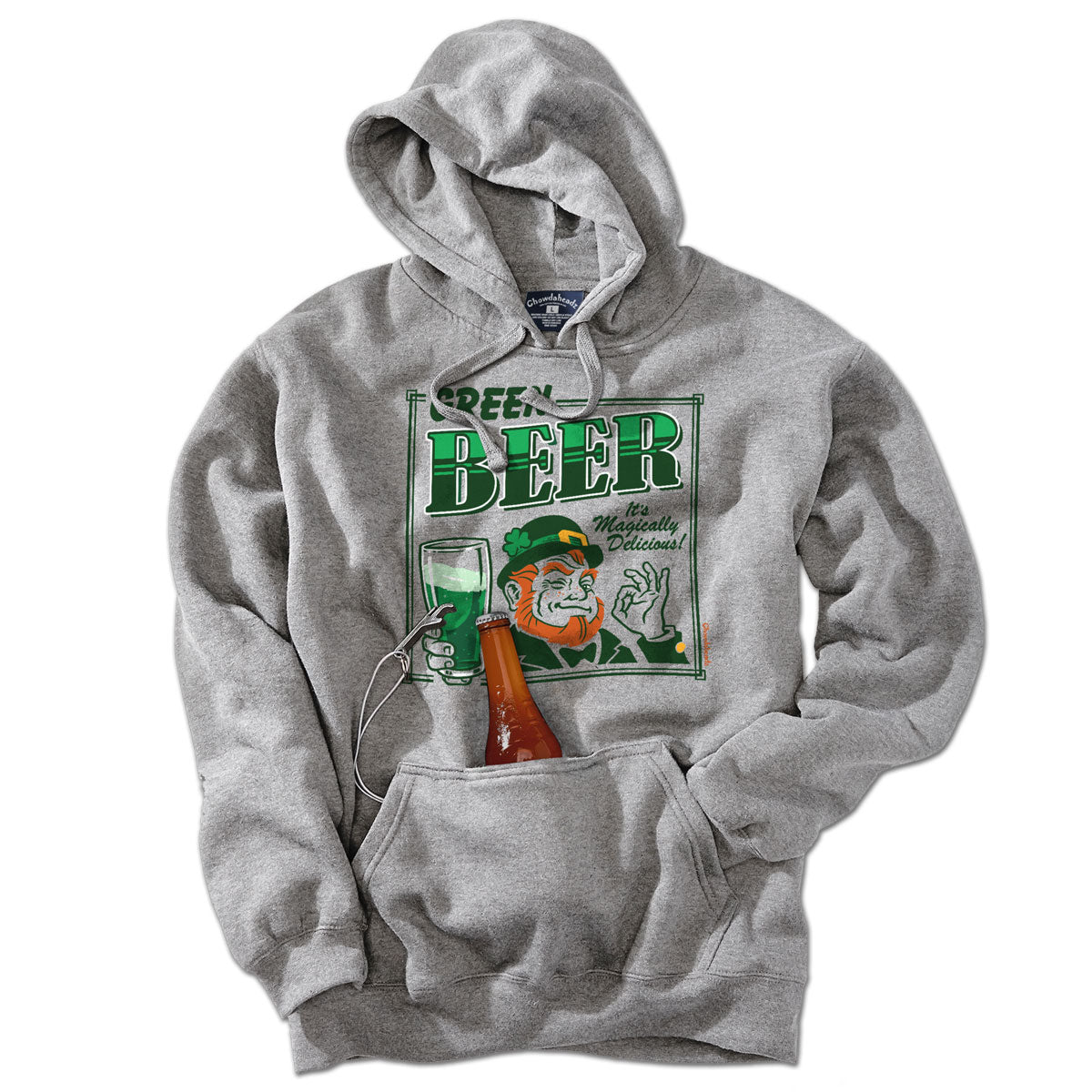 Green Beer St. Paddy's Day Tailgater Hoodie