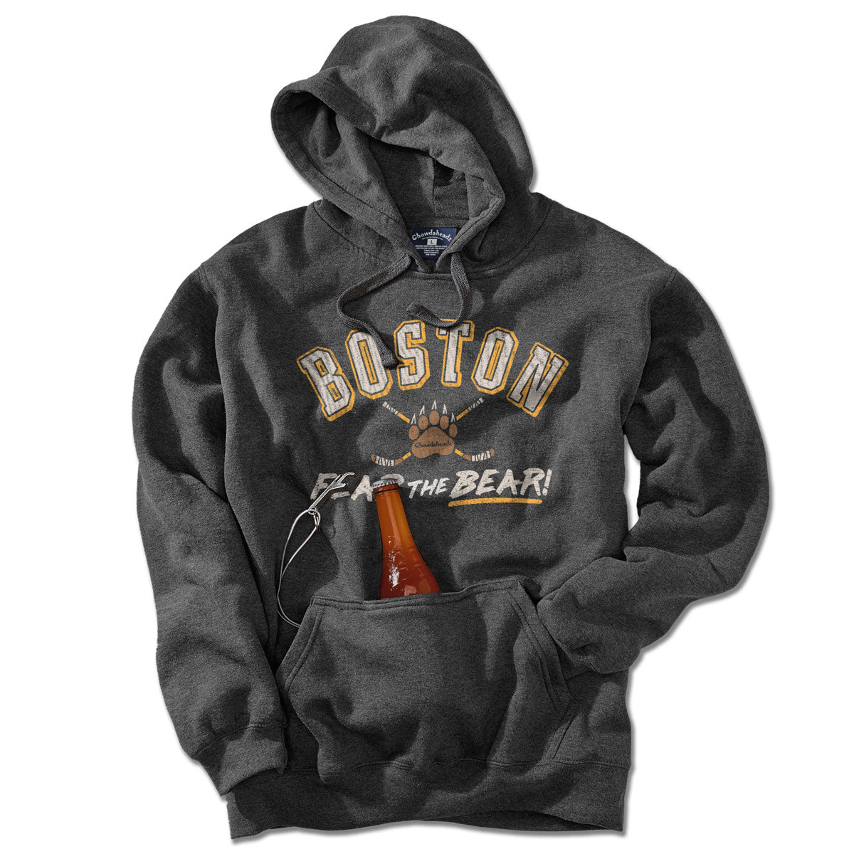 Boston Fear The Bear Tailgater Hoodie