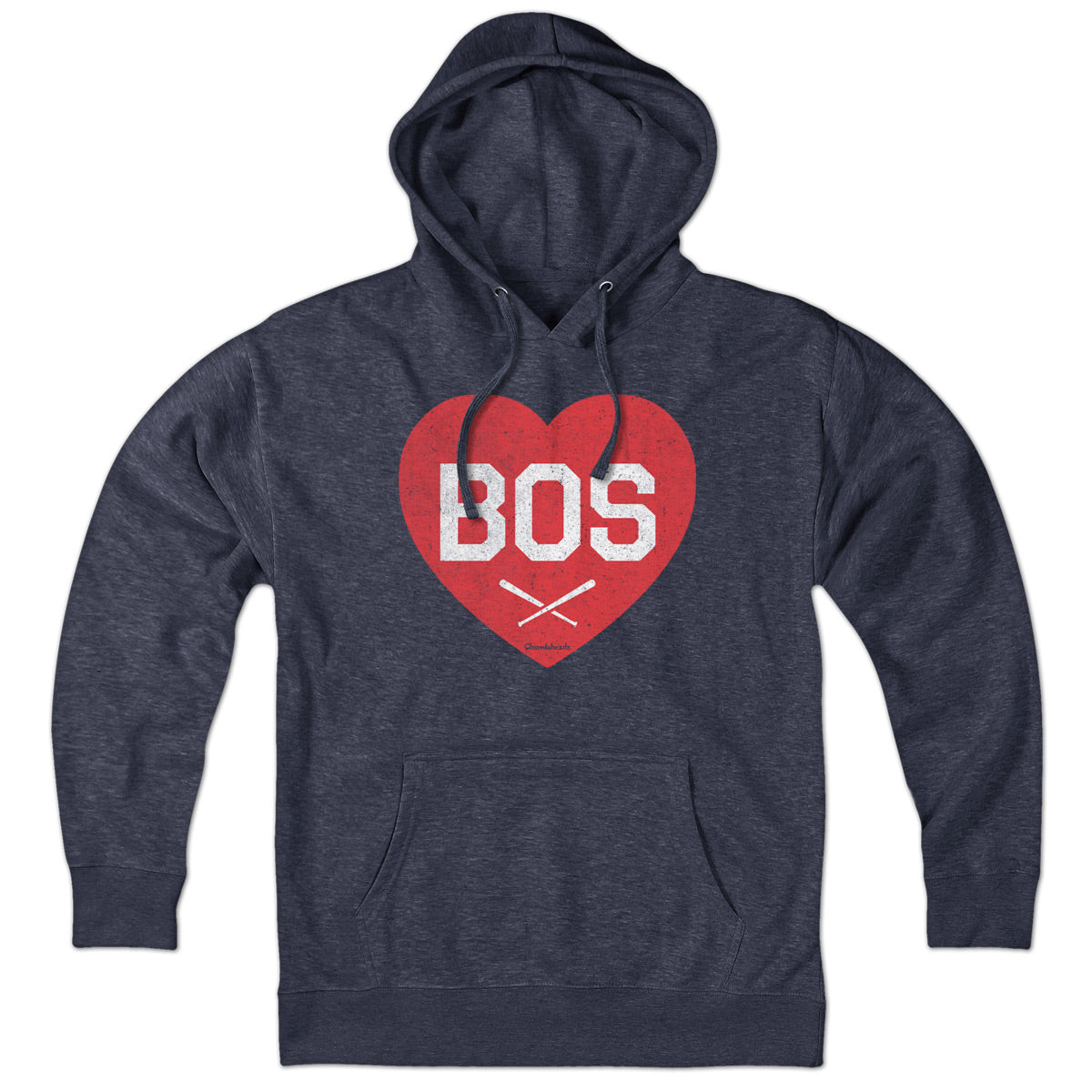 BOS Heart Cross Bats Hoodie