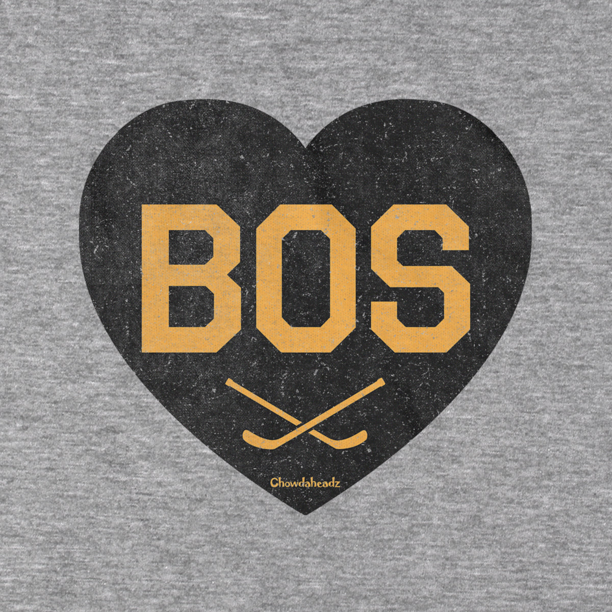 BOS Heart Cross Sticks Hoodie