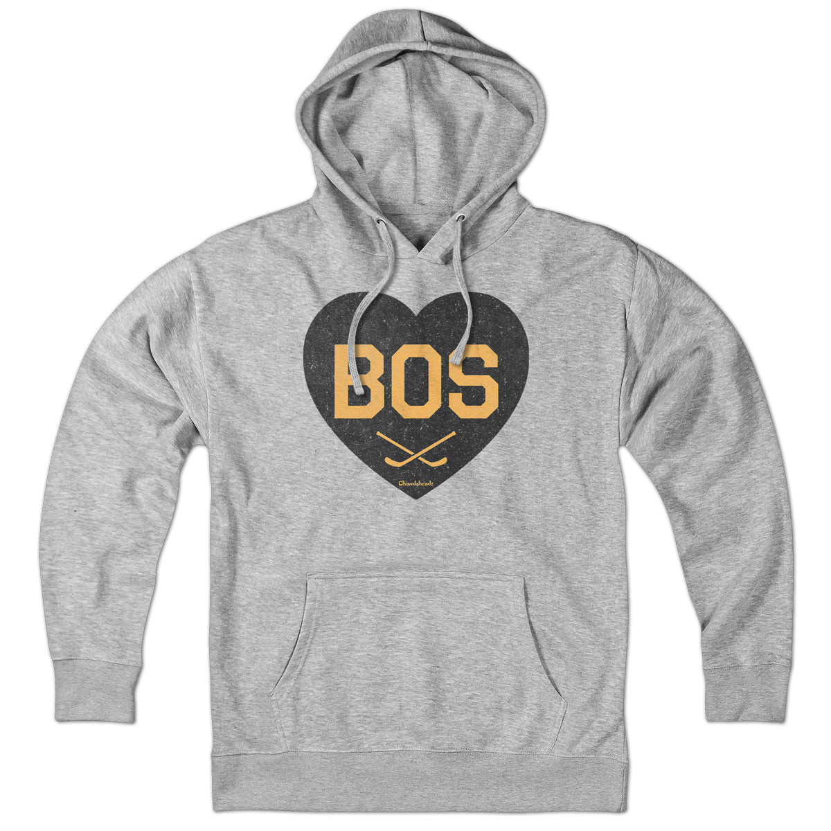 BOS Heart Cross Sticks Hoodie