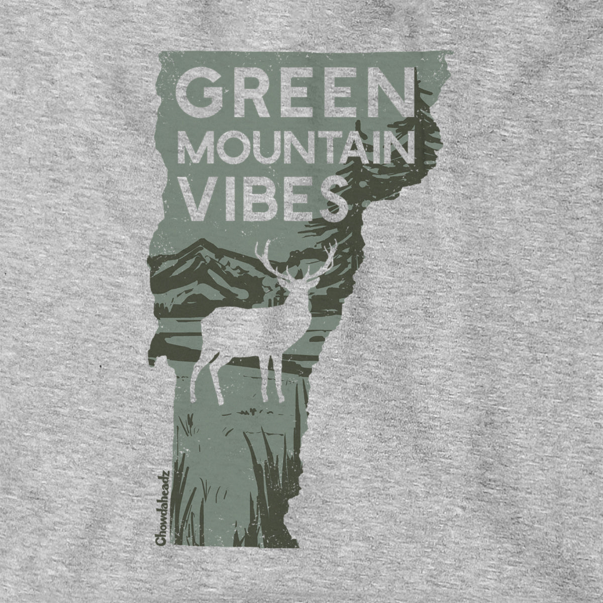 Green Mountain Vibes Hoodie