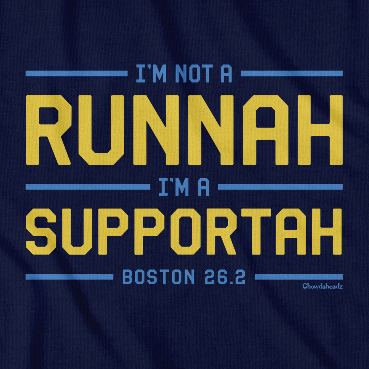 Runnah Supportah Marathon T-Shirt