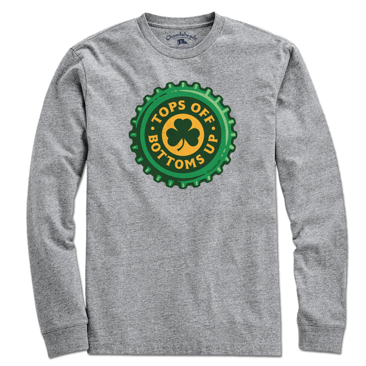 Tops Off Bottoms Up Bottle Cap T-Shirt