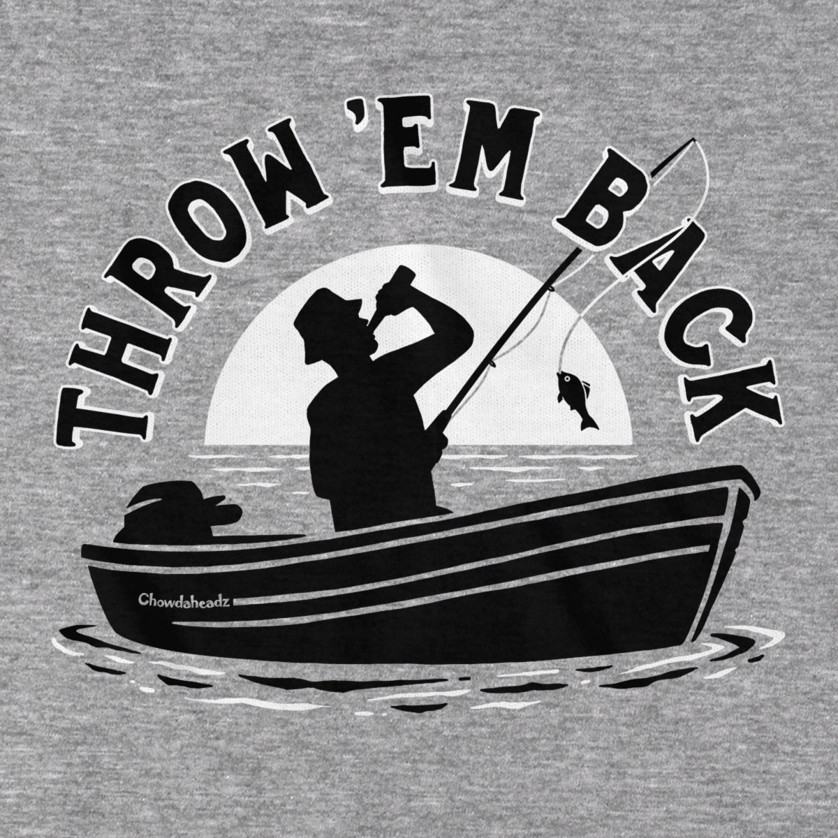 Throw 'Em Back Fishing Tailgater Hoodie