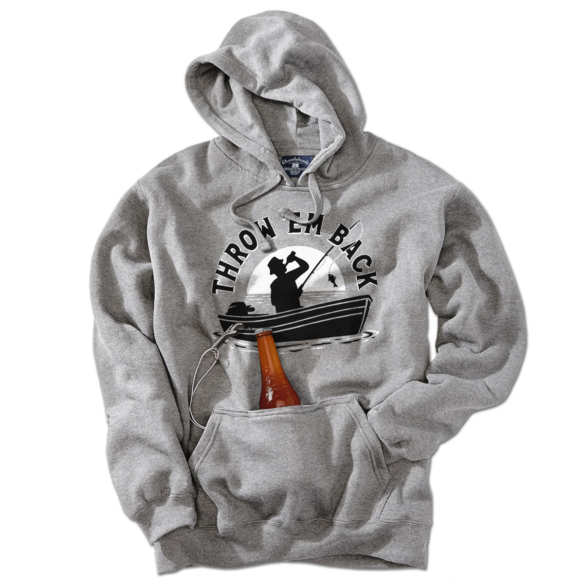 Throw 'Em Back Fishing Tailgater Hoodie