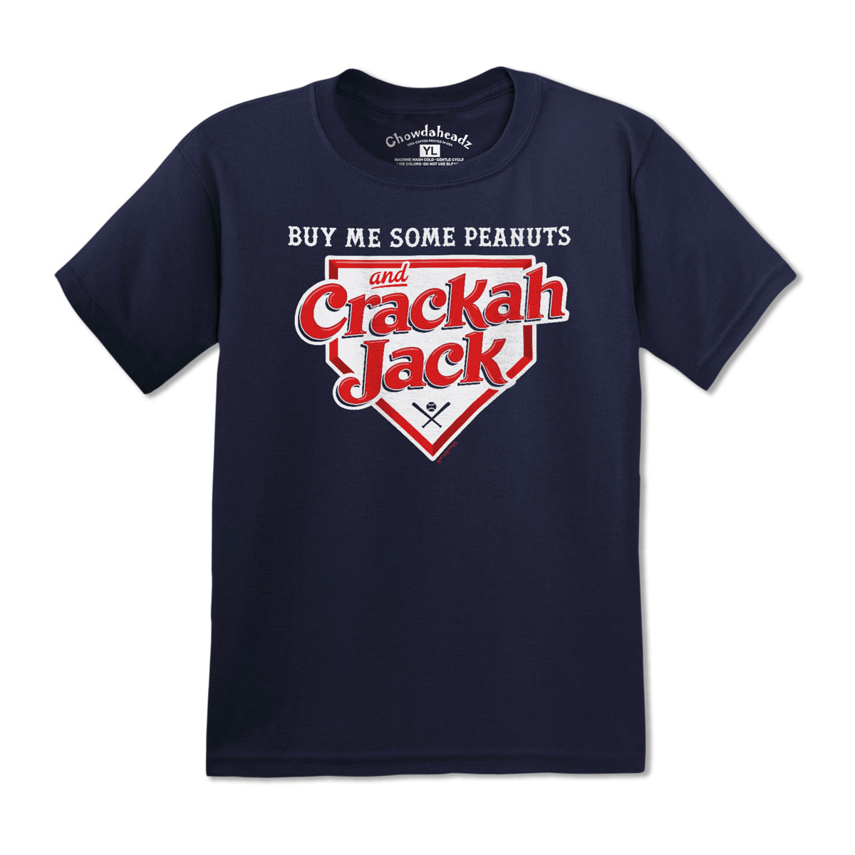 Crackah Jack Baseball Youth T-Shirt