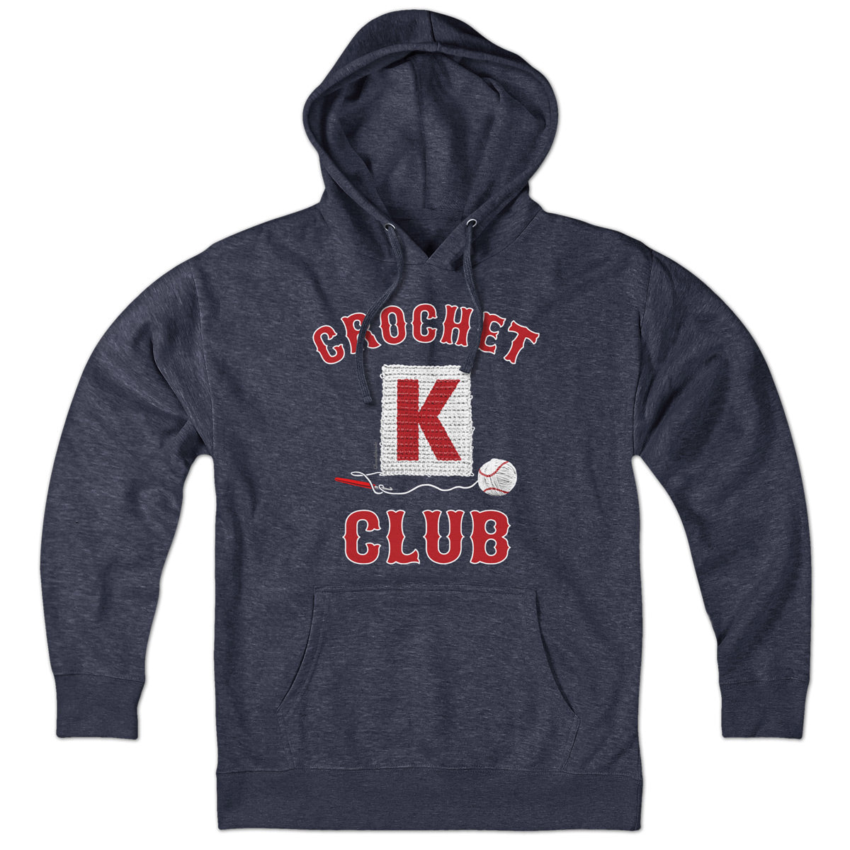 Crochet K Club Baseball Hoodie