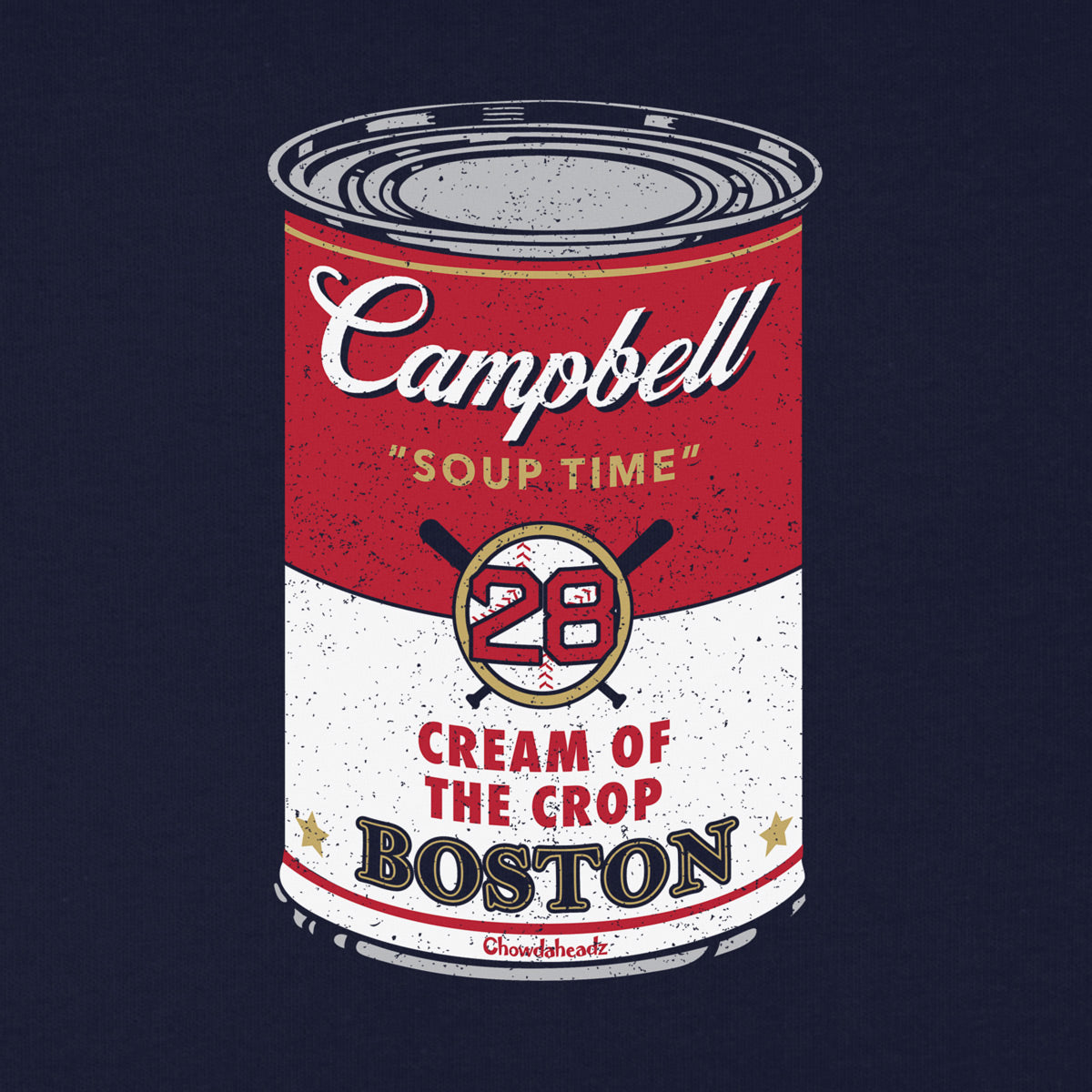 Campbell Baseball Soup Can Youth T-Shirt