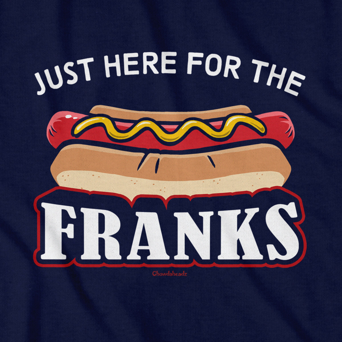 Just Here For The Franks Baseball Youth Hoodie