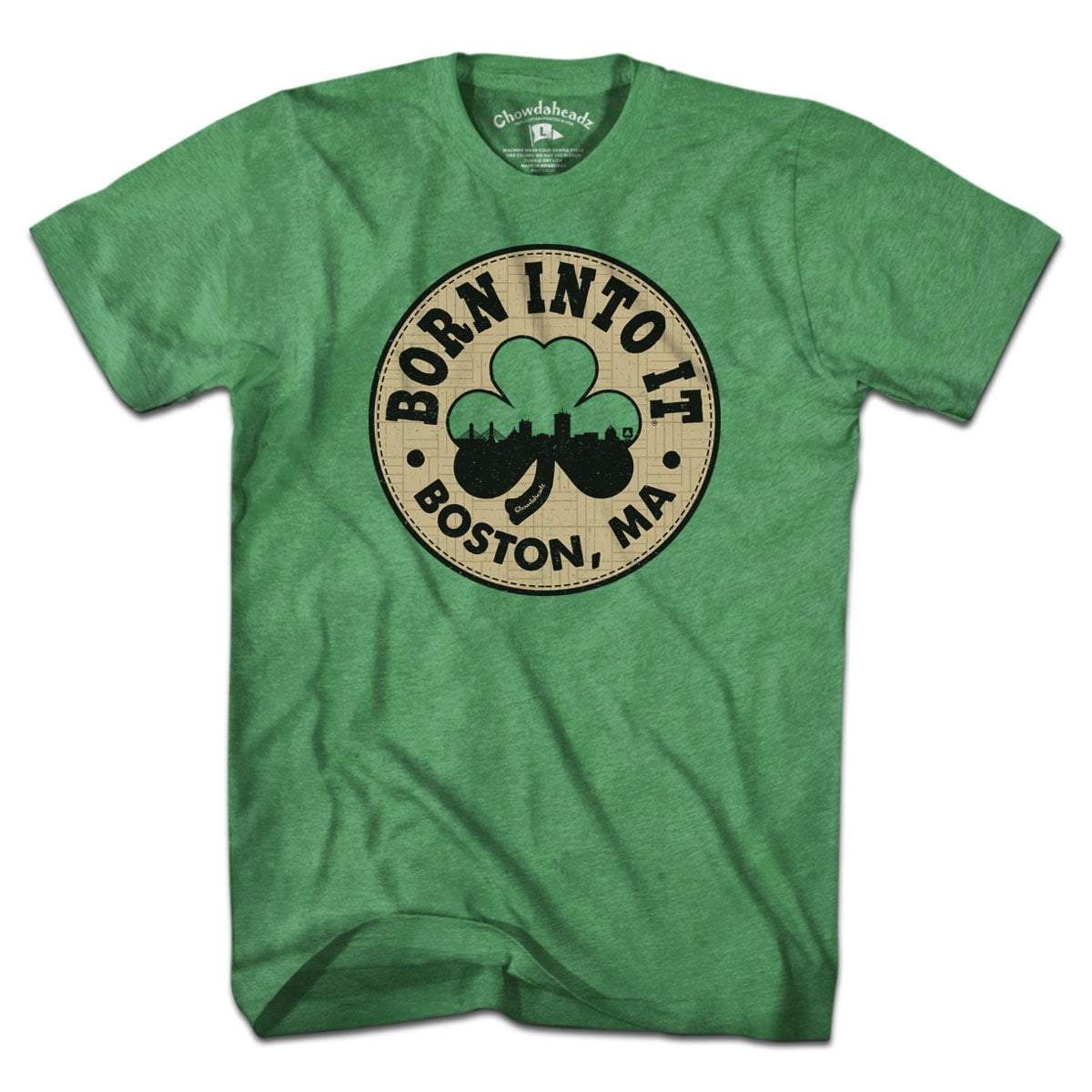 Born Into It Boston Shamrock T-Shirt