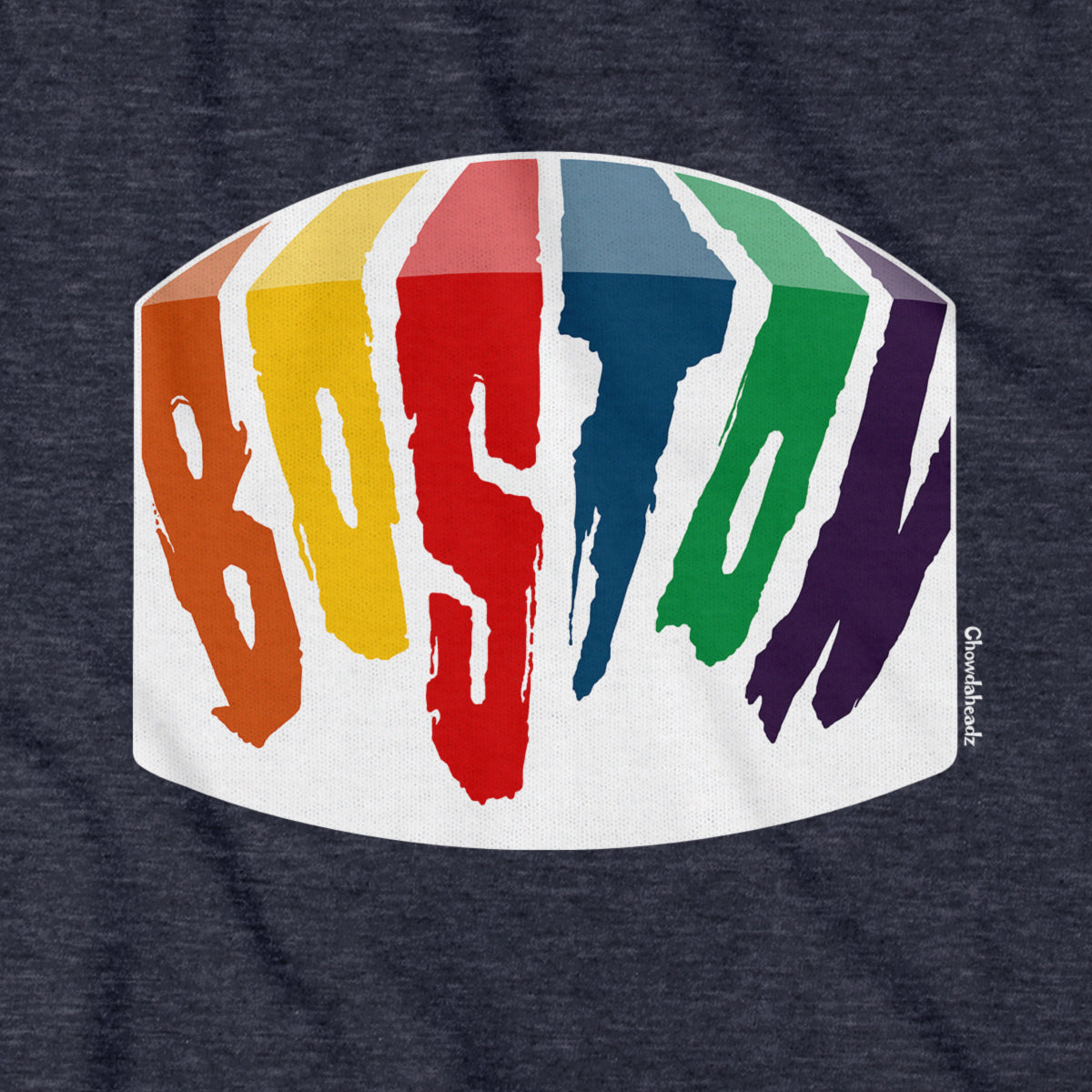 Boston Rainbow Paint Youth T-Shirt
