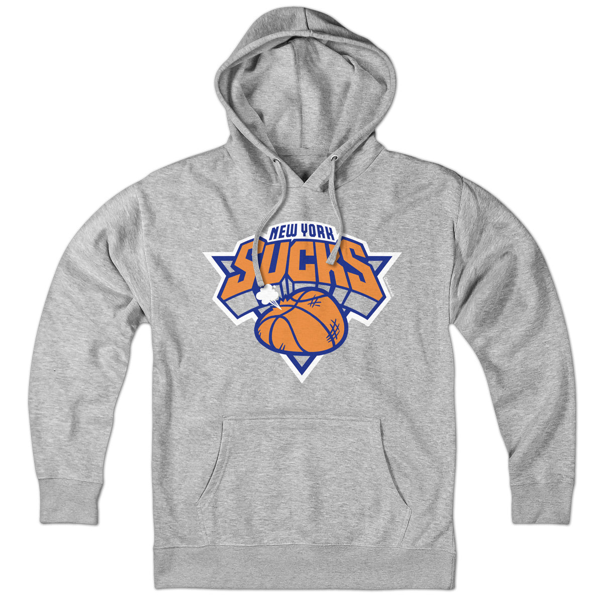 New York Sucks Basketball Hoodie