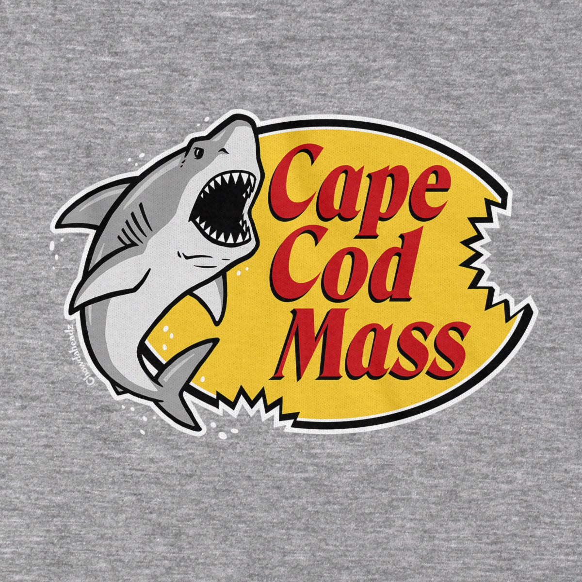 Cape Cod Mass Shark Logo Youth Hoodie