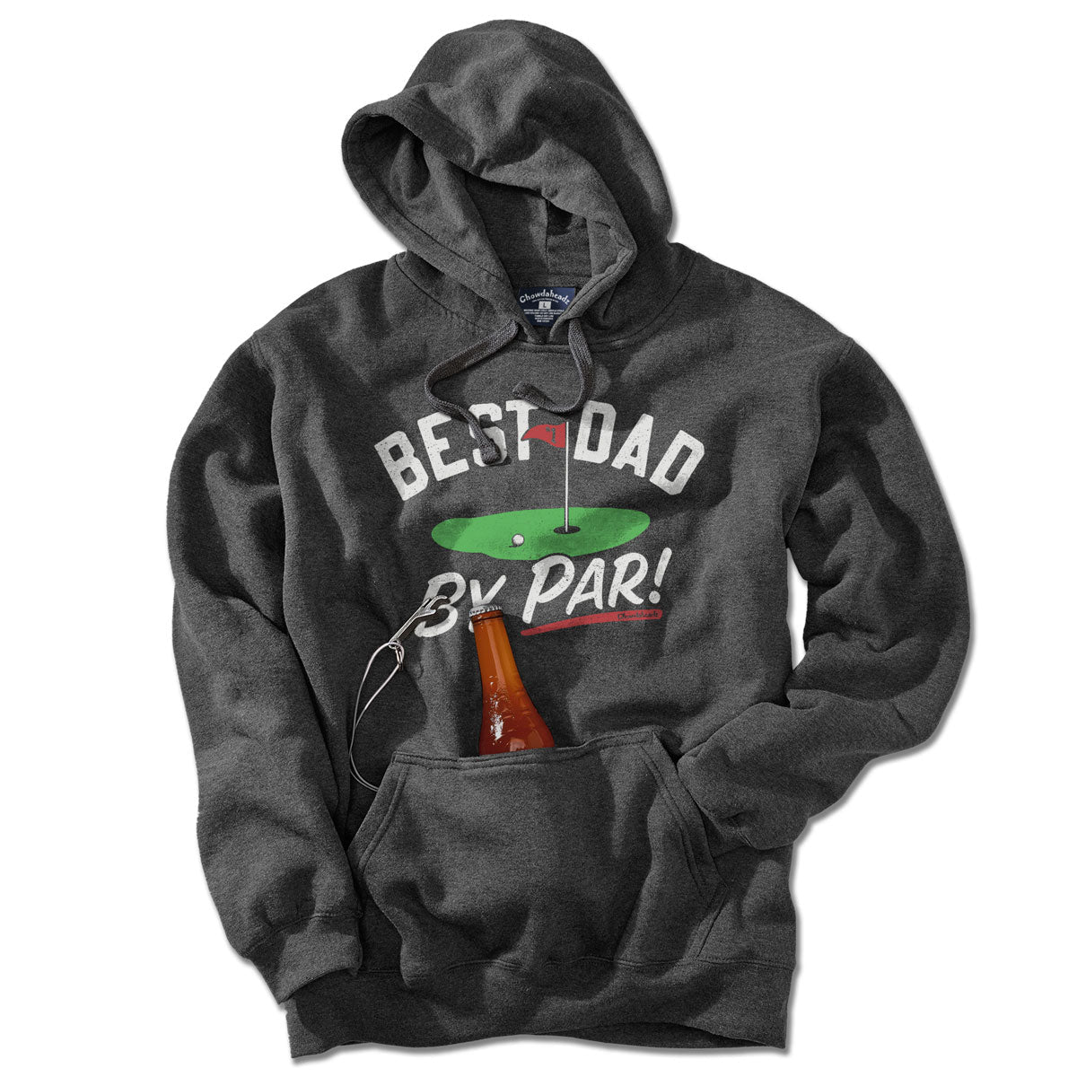 Best Dad By Par Tailgater Hoodie