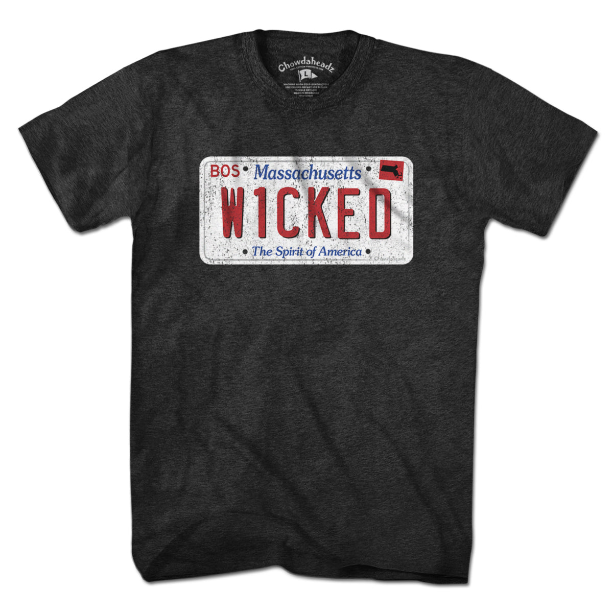Wicked Mass License Plate T-Shirt