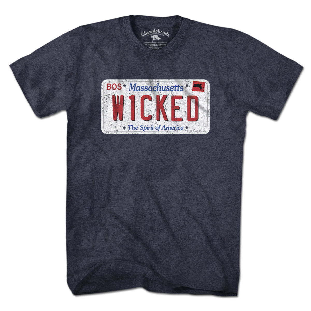 Wicked Mass License Plate T-Shirt
