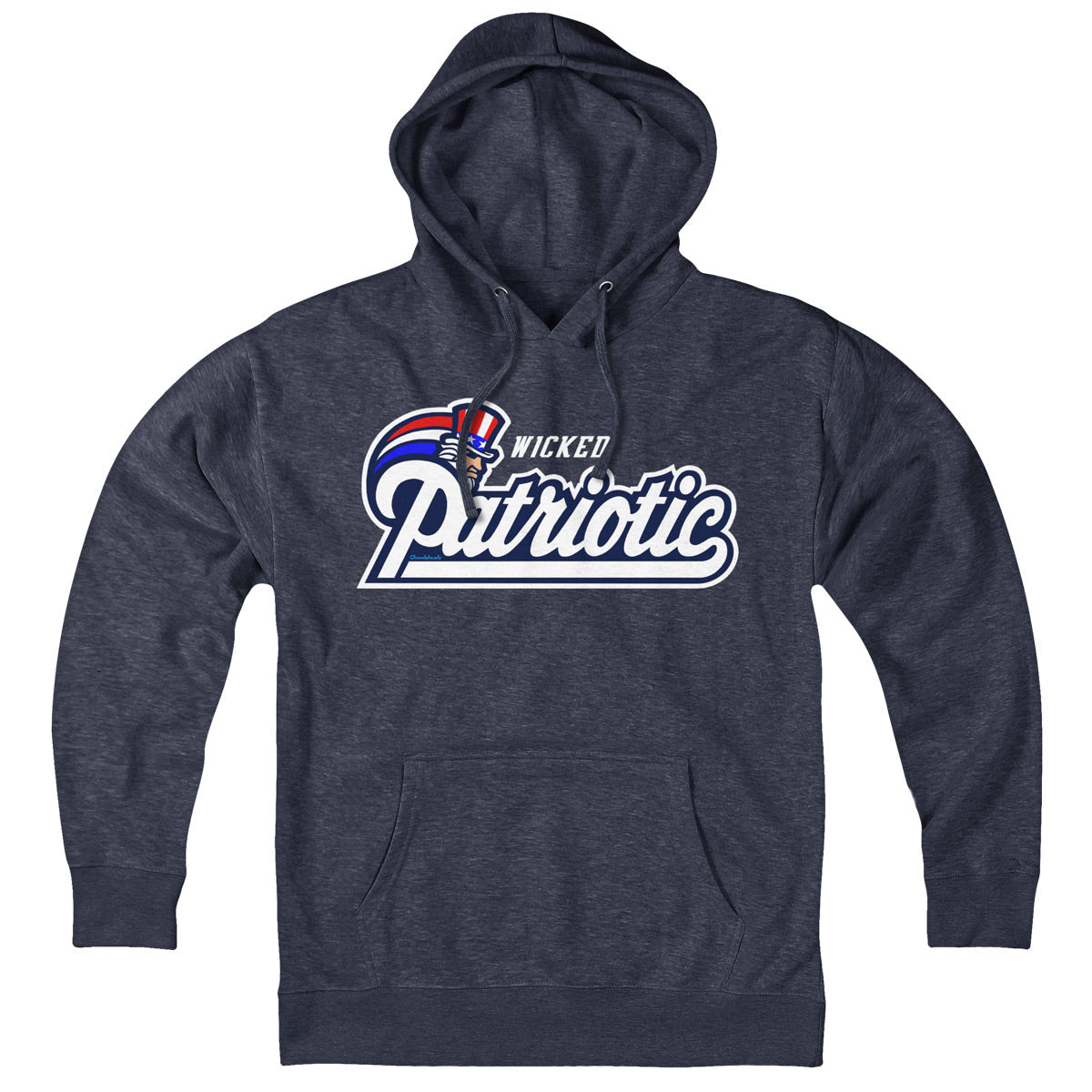 Wicked Patriotic Logo Hoodie