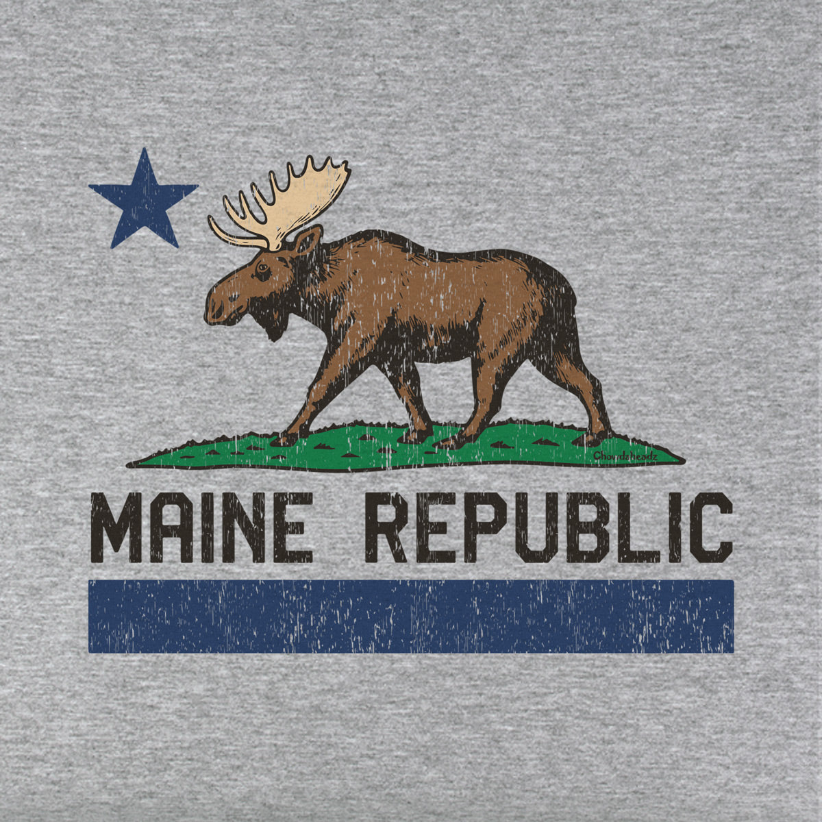 Maine Republic Moose Youth Hoodie