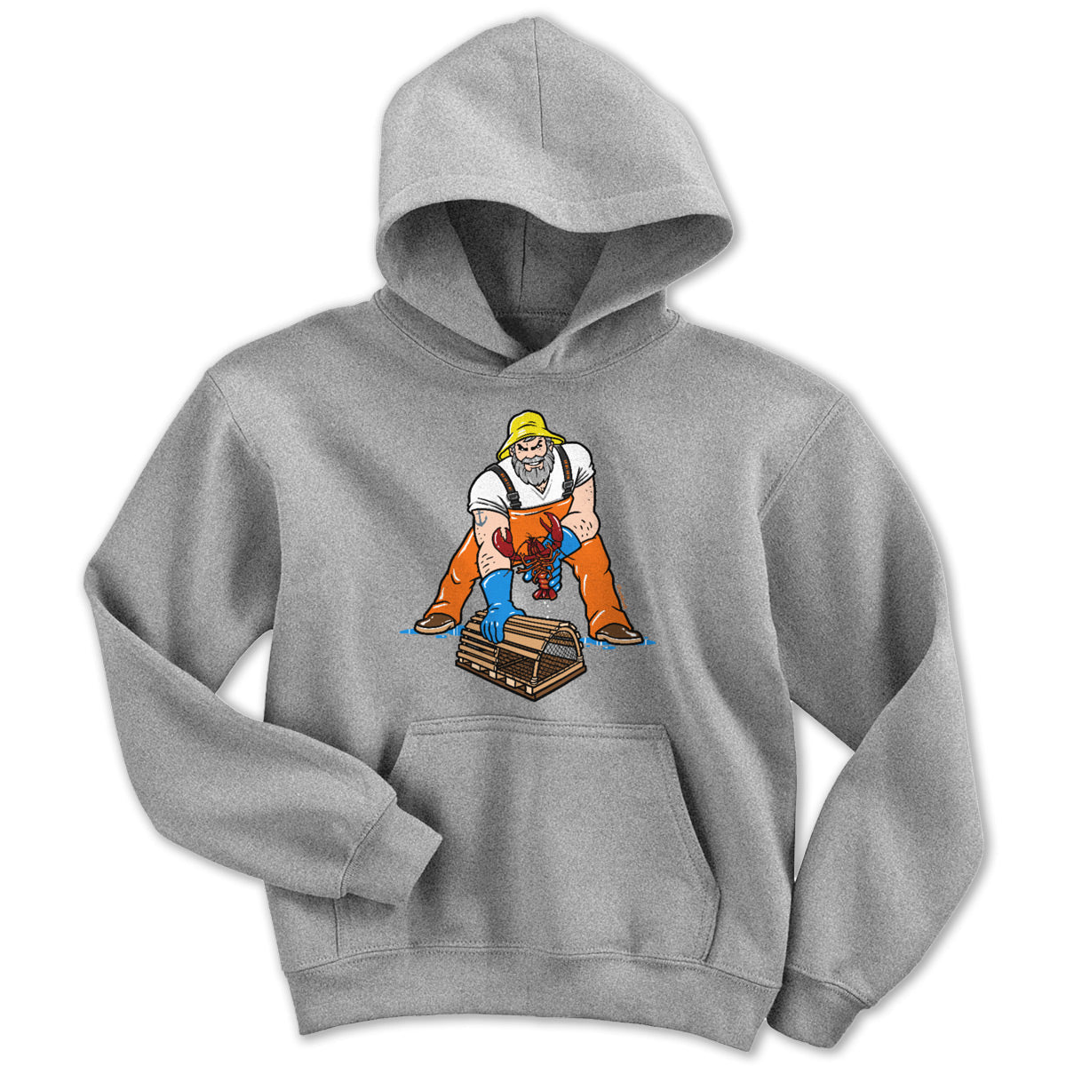 Three Point Stance Lobsterman Youth Hoodie
