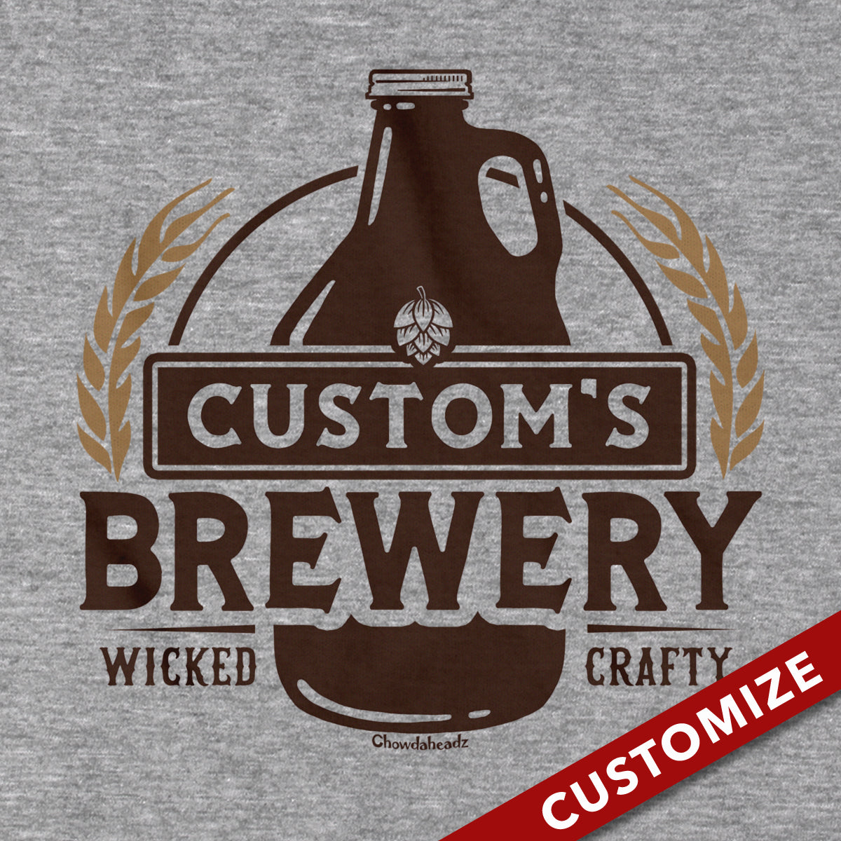 Custom Name's Brewery T-Shirt