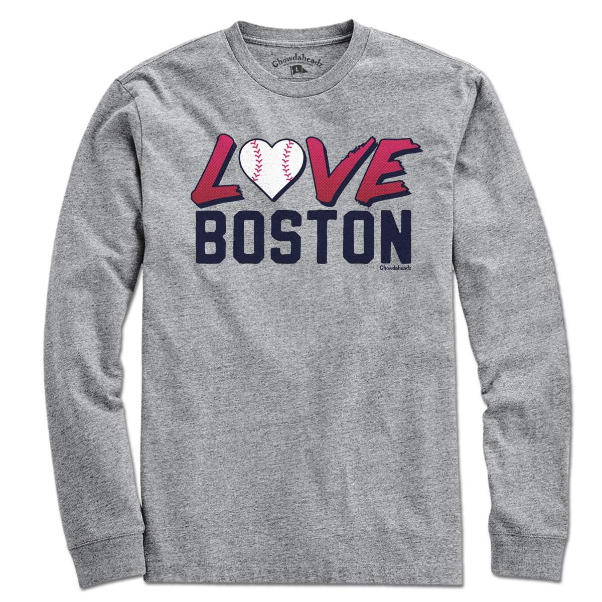 Love Boston Baseball T-Shirt