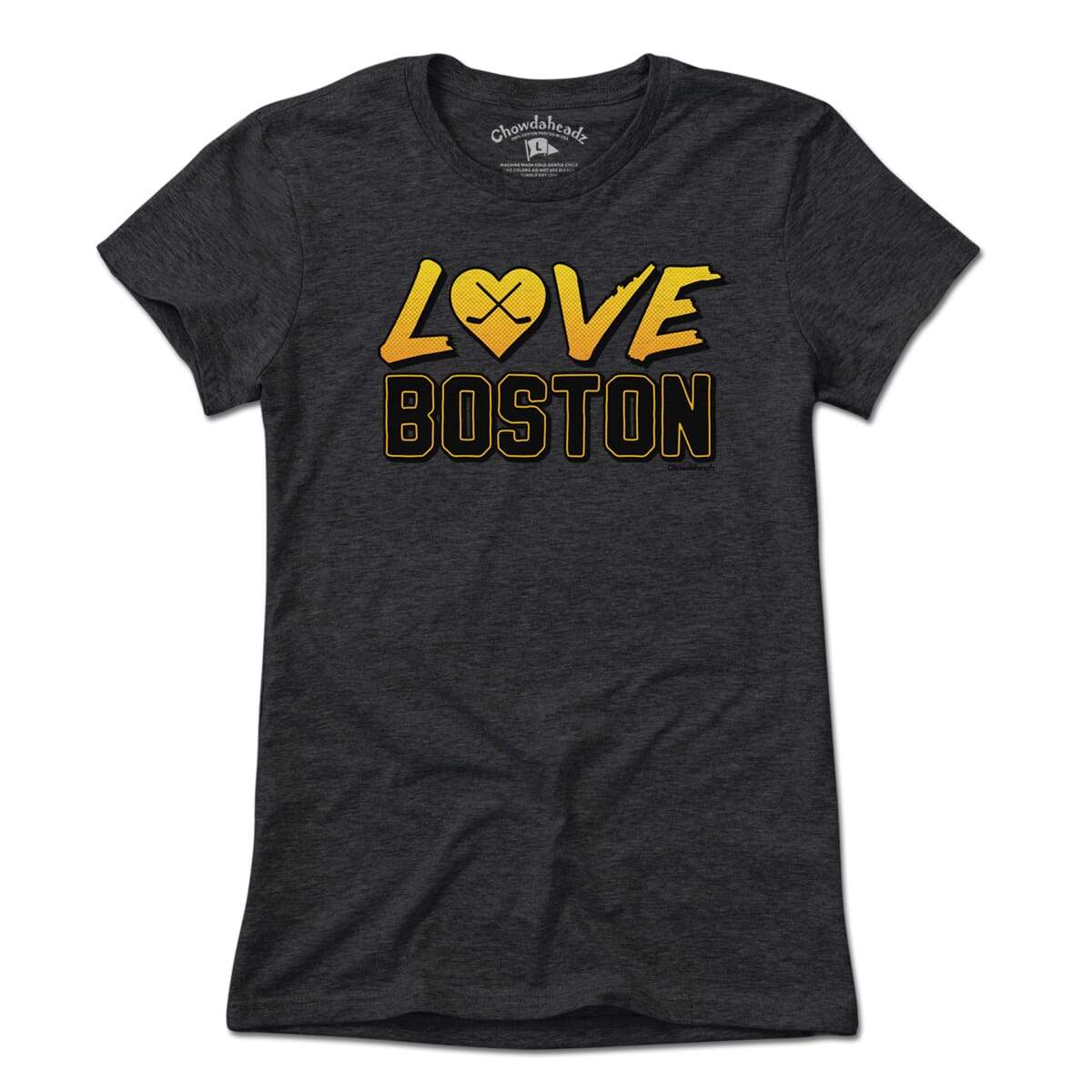 Love Boston Black & Gold T-Shirt