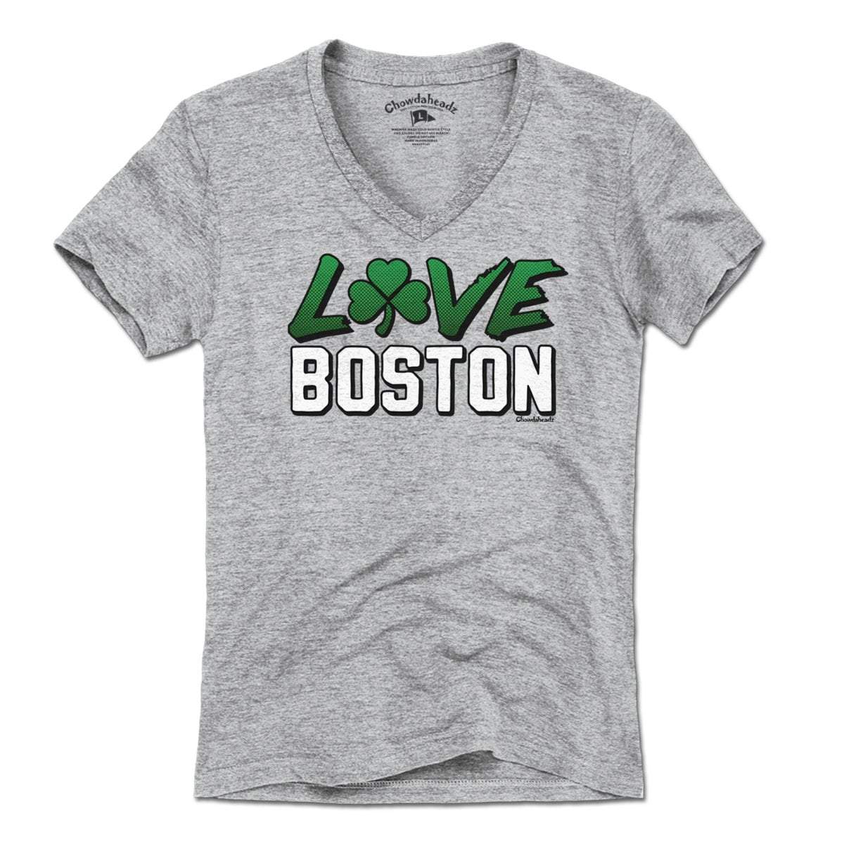 Love Boston Shamrock T-Shirt