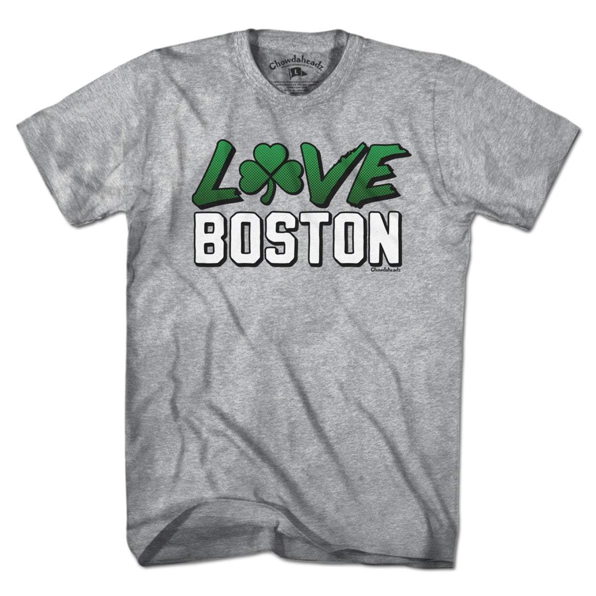 Love Boston Shamrock T-Shirt