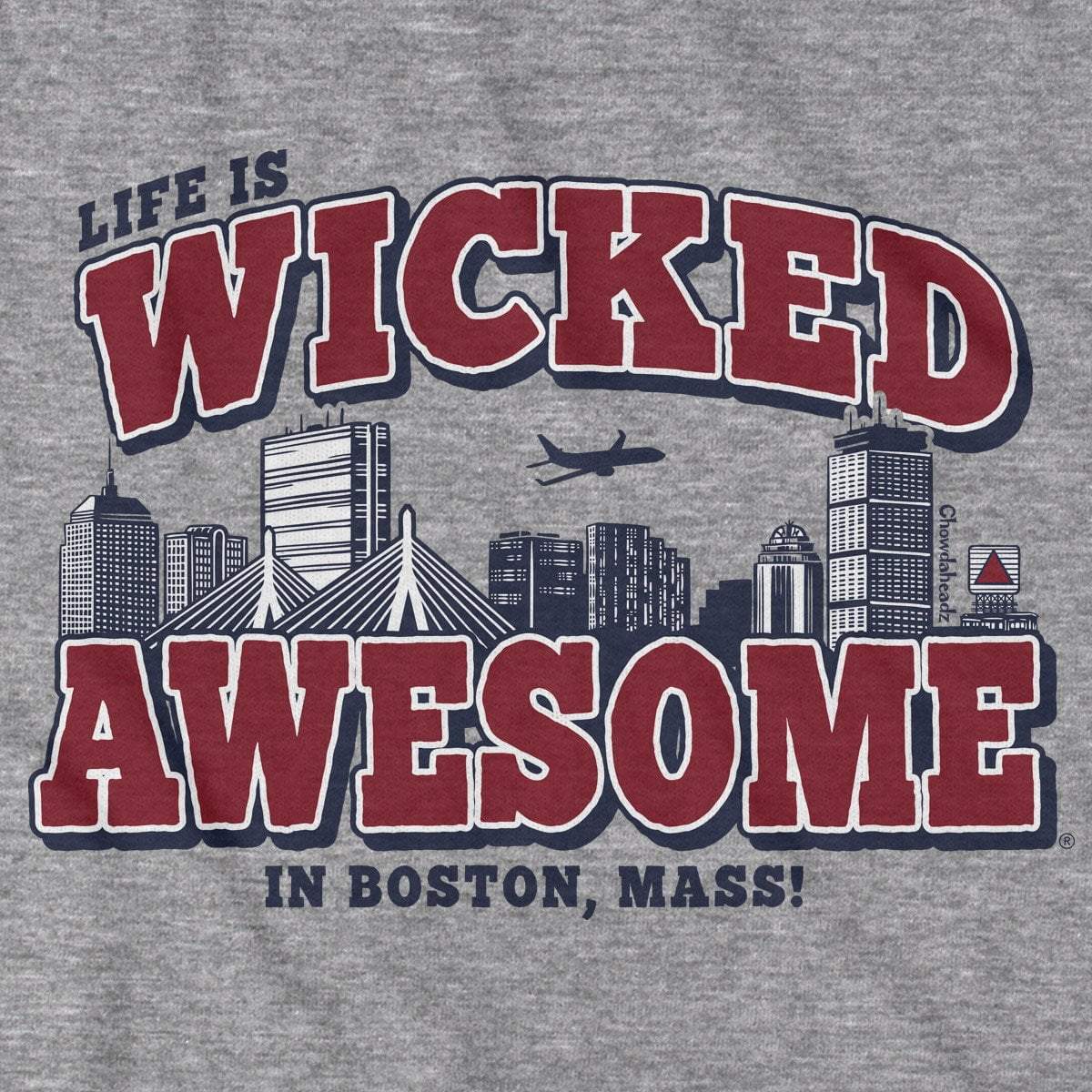 Wicked Awesome Boston Skyline T-Shirt