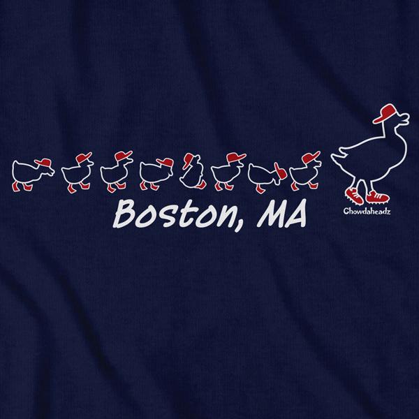 Boston Ducks On The Common T-Shirt
