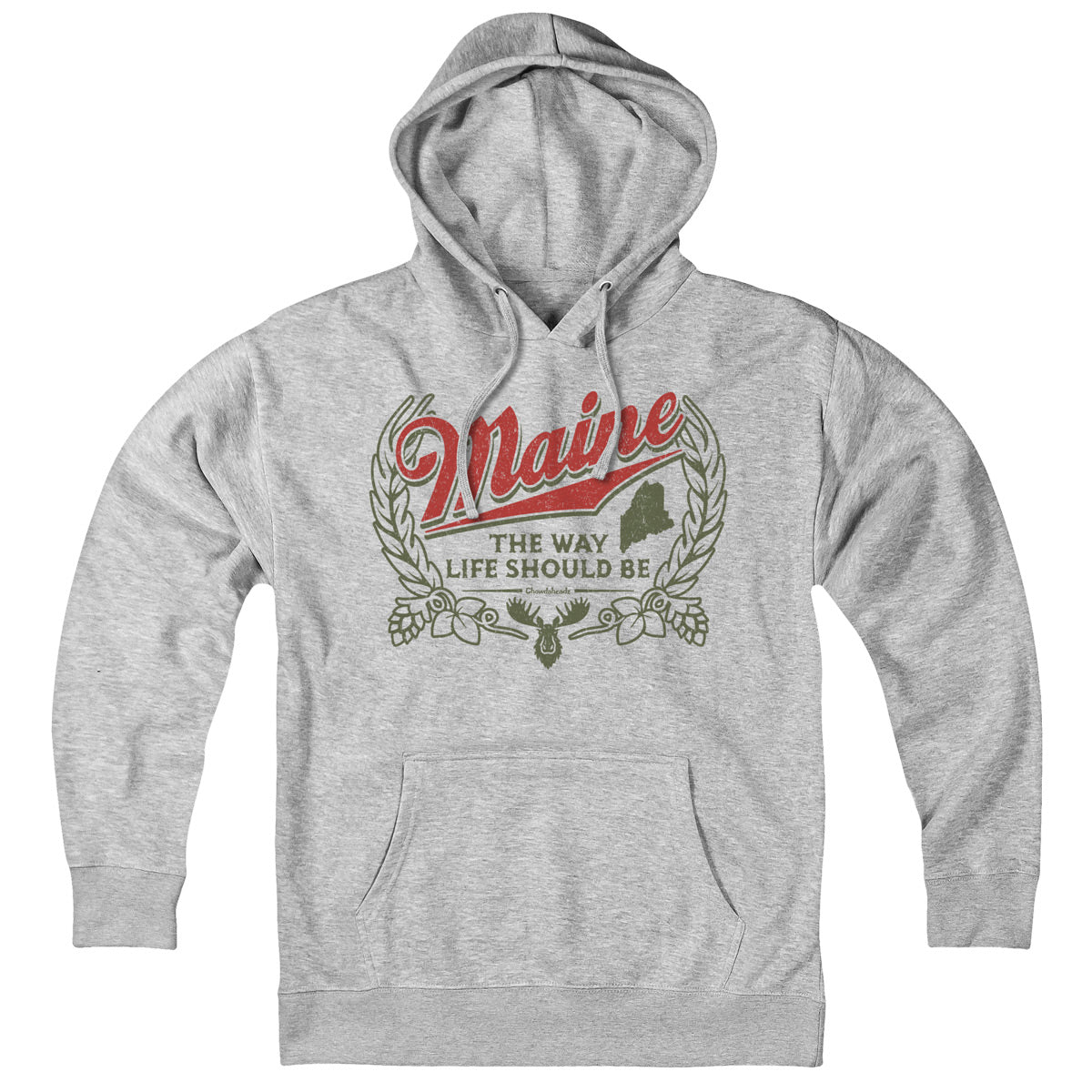 Maine The Way Life Should Be Hoodie