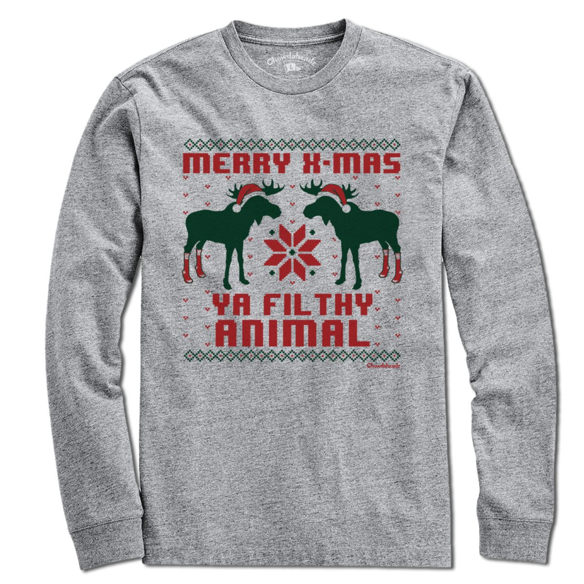 Merry X-Mas Moose T-Shirt